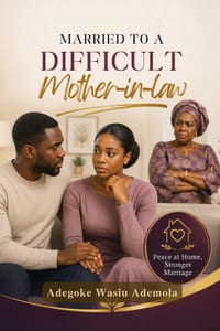 Married to a Difficult Mother-In-Law: How to Keep Peace at Home, Protect Your Marriage, Set Healthy Boundaries, Handle Family Pressure with Confidence cover