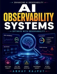 AI Observability Systems: AI monitoring frameworks AI observability tools performance analytics in AI AI performance metrics AI system monitoring real cover