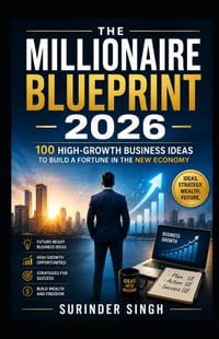 The Millionaire Blueprint 2026: 100 High-Growth Business Ideas to Build Wealth in the New Economy cover
