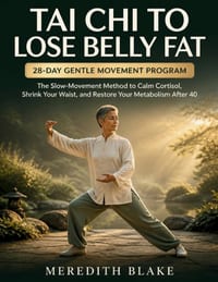 Tai Chi to Lose Belly Fat: The Slow-Movement Method to Calm Cortisol, Shrink Your Waist, and Restore Your Metabolism After 40 cover