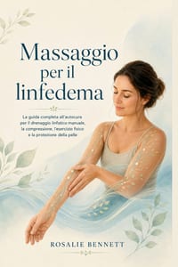 Massaggio per il linfedema: La guida completa all'autocura per il drenaggio linfático manuale, la compressione, l'esercizio fisico e la protezione del cover