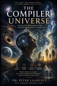 The Compiler Universe: A Framework of Time, Expansion, and How Reality Becomes Fact cover