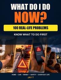 What Do I Do Now?: A Practical Life Skills Guide For Home Emergencies, Car Trouble, Scams, Money Problems, And Everyday Situations cover