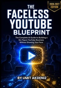 The Faceless YouTube Blueprint: A Complete Guide to Building a Profitable Faceless YouTube Channel with AI - From First Video to Full-Time Income cover