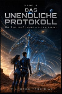Das Unendliche Protokoll - Band II: Die Zeit fließt nicht - sie antwortet cover