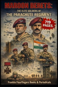 Maroon Berets: The Elite Soldiers of The Parachute Regiment: A Definitive History, Heritage, and Handbook cover