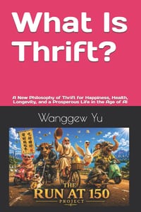 What Is Thrift?: A New Philosophy of Thrift for Happiness, Health, Longevity, and a Prosperous Life in the Age of AI cover