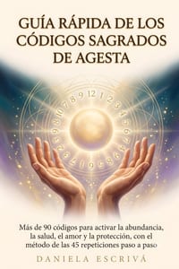 Guía Rápida de los Códigos Sagrados de Agesta: Más de 90 códigos para activar la abundancia, la salud, el amor y la protección, con el método de las 4 cover