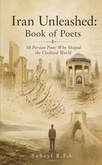 Book of Poets: 50 Persian Poets who shaped the civilized world cover
