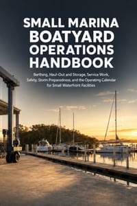 Small Marina & Boatyard Operations Handbook: Berthing, Haul-Out and Storage, Service Work, Safety, Storm Preparedness, and the Operating Calendar for cover