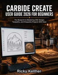 Carbide Create User Guide 2026 for Beginners: The Blueprint to Mastering CNC Design, Toolpaths, and Shapeoko Projects With Ease cover