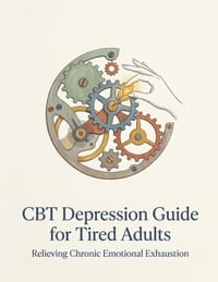 CBT Depression Guide for Tired Adults: Relieving Chronic Emotional Exhaustion cover