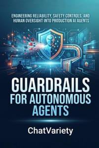 Guardrails for Autonomous Agents: Engineering reliability, safety controls, and human oversight into production AI agents cover