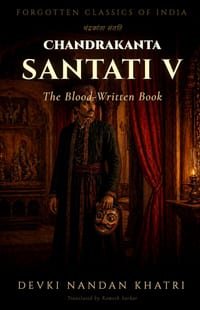 Chandrakanta Santati - V: The Blood-Written Book cover