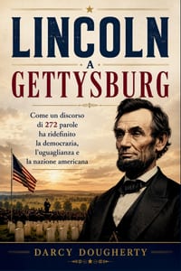 Lincoln a Gettysburg: Come un discorso di 272 parole ha ridefinito la democrazia, l'uguaglianza e la nazione americana cover