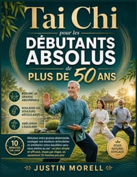 Tai Chi pour les Débutants Absolus de Plus de 50 Ans: Réduisez votre graisse abdominale, soulagez vos douleurs articulaires et améliorez votre équilib cover
