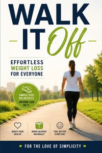 Walk It Off: Effortless Weight Loss for Everyone - A Simple, Sustainable Guide to Shedding Pounds One Step at a Time cover