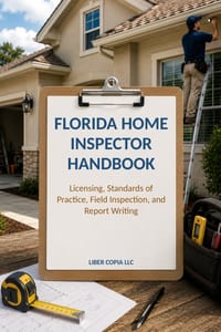 Florida Home Inspector Handbook: Licensing, Standards of Practice, Field Inspection, and Report Writing cover