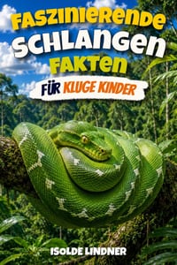Faszinierende Schlangenfakten für kluge Kinder: Entdecke die geheimen Leben, erstaunlichen Anpassungen und die außergewöhnliche Welt der am meisten mi cover