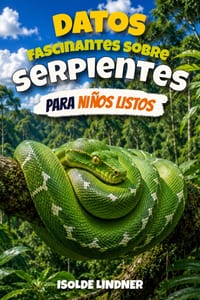 Datos fascinantes sobre serpientes para niños listos: Descubre las vidas secretas, las asombrosas adaptaciones y el extraordinario mundo de los reptil cover