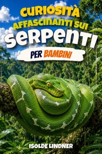 Curiosità affascinanti sui serpenti per bambini intelligenti: Scopri le vite segrete, le straordinarie adattazioni e il mondo straordinario dei rettil cover