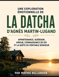 Une exploration émotionnelle de La Datcha d'Agnès Martin-Lugand: Appartenance, guérison, amour, connaissance de soi et la quête du véritable Bonheur cover