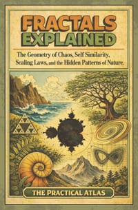 Fractals Explained: The Geometry of Chaos, Self Similarity, Scaling Laws, and the Hidden Patterns of Nature cover