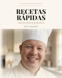 Recetas rápidas: 136 recetas caseras de Europa del Este con ilustraciones en acuarela - borsch, pelmeni, tarta de miel y los platos que se cocinan cad cover