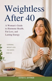 Weightless After 40: A Woman's Guide to Hormone Health, Fat Loss, and Lasting Energy cover