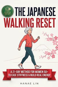 The Japanese Walking Reset: A 21-Day Interval Walking Method for Women 50+ to Ease Everyday Stiffness, Build Real Energy, and Stay Independent Without cover