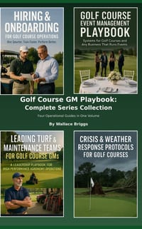 Golf Course GM Playbook: Complete Series Collection: Four Operational Guides in One Volume cover