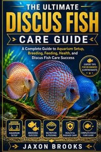 The Ultimate Discus Fish Care Guide: A Complete Guide to Aquarium Setup, Breeding, Feeding, Health, and Discus Fish Care Success cover