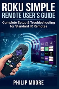 Roku Simple Remote User's Guide: Complete Setup and Troubleshooting for Standard IR Remotes cover