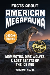 Facts About American Megafauna: Mammoths, Dire Wolves, Saber-Tooths, Giant Sloths, and the Lost Beasts of the Ice Age, With Verified References cover
