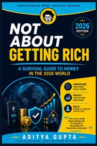 Not About Getting Rich: A Survival Guide to Money in the 2026 World cover