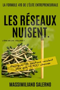 Les Réseaux Nuisent: Pourquoi 419 relations vendent plus que 41 900 abonnés. cover