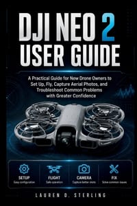 DJI Neo 2 User Guide: A Practical Guide for New Drone Owners to Set Up, Fly, Capture Aerial Photos, and Troubleshoot Common Problems with Greater Conf cover
