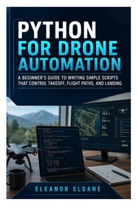 Python for Drone Automation: A beginner's guide to writing simple scripts that control takeoff, flight paths, and landing cover