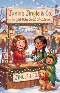 Junie's Jingle & Co.: The Girl Who Sold Christmas: A Chapter Book About Starting Your First Business During the Holidays cover