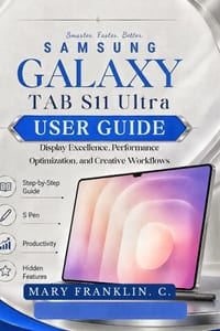 Samsung Galaxy Tab S11 Ultra User Guide: Display Excellence, Performance Optimization, and Creative Workflows cover