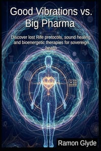Good Vibrations vs. Big Pharma: Discover lost Rife protocols, sound healing, and bioenergetic therapies for sovereign health cover