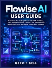 Flowise AI User Guide: A Practical Step-by-Step Manual to Build AI Workflows, Create Intelligent Chatbots, Connect LLMs, Integrate Tools, Deploy Appli cover