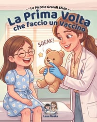 La prima volta che faccio un vaccino: Una storia per affrontare il vaccino con serenità cover