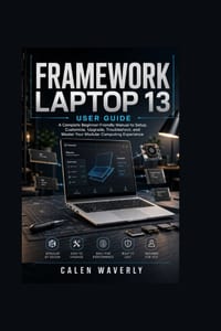 Framework Laptop 13 User Guide: A Complete Beginner-Friendly Manual to Setup, Customize, Upgrade, Troubleshoot, and Master Your Modular Computing Expe cover