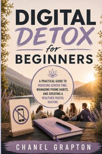 Digital Detox for Beginners: A Practical Guide to Reducing Screen Time, Managing Phone Habits, and Creating a Healthier Digital Routine cover