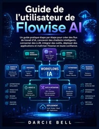 Guide de l'utilisateur de Flowise AI: Un guide pratique étape par étape pour créer des flux de travail d'IA, concevoir des chatbots intelligents, conn cover