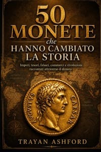 50 monete che hanno cambiato la storia: Imperi, tesori, falsari, commerci e rivoluzioni raccontati attraverso il denaro cover