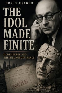 The Idol Made Finite: Horkheimer and the Bill Nobody Reads cover