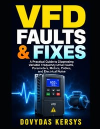 VFD Faults and Fixes: A Practical Guide to Diagnosing Variable Frequency Drive Faults, Parameters, Motors, Cables, and Electrical Noise cover