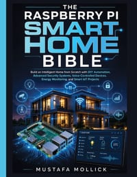 The Raspberry Pi Smart Home Bible: Build an Intelligent Home from Scratch with DIY Automation, Advanced Security Systems, Voice-Controlled Devices, En cover
